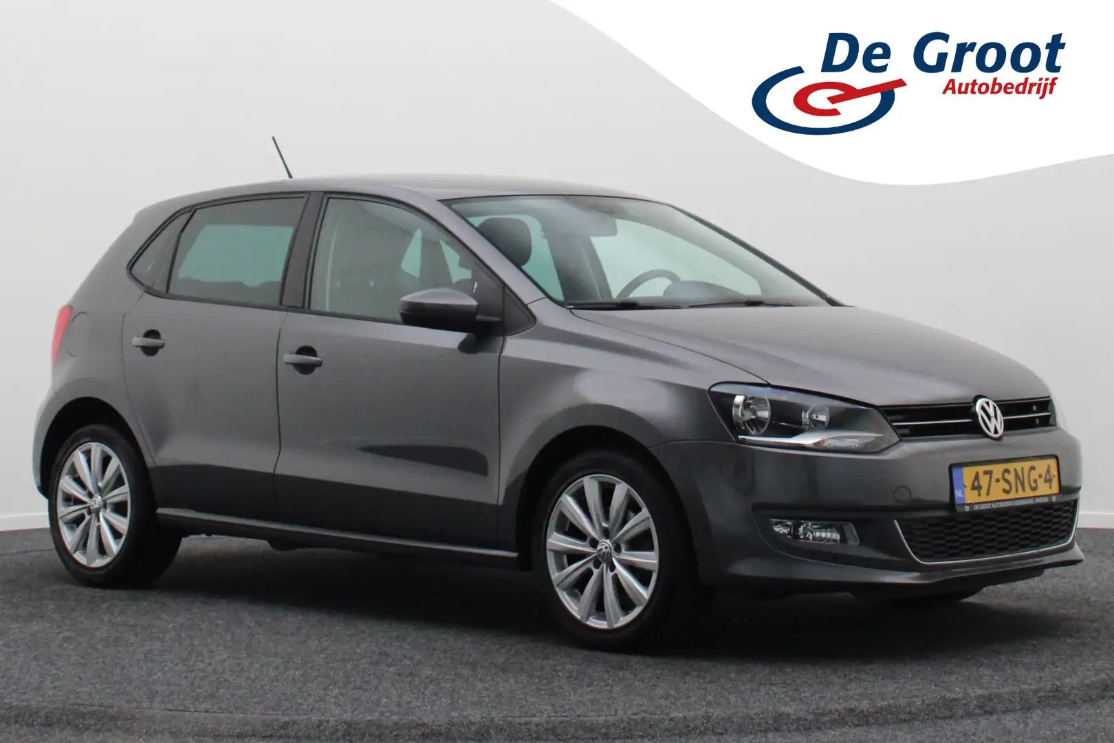 Volkswagen Polo 1.4 16V Automaat Highline Climate, Verwarmde Stoel Grijs - 1