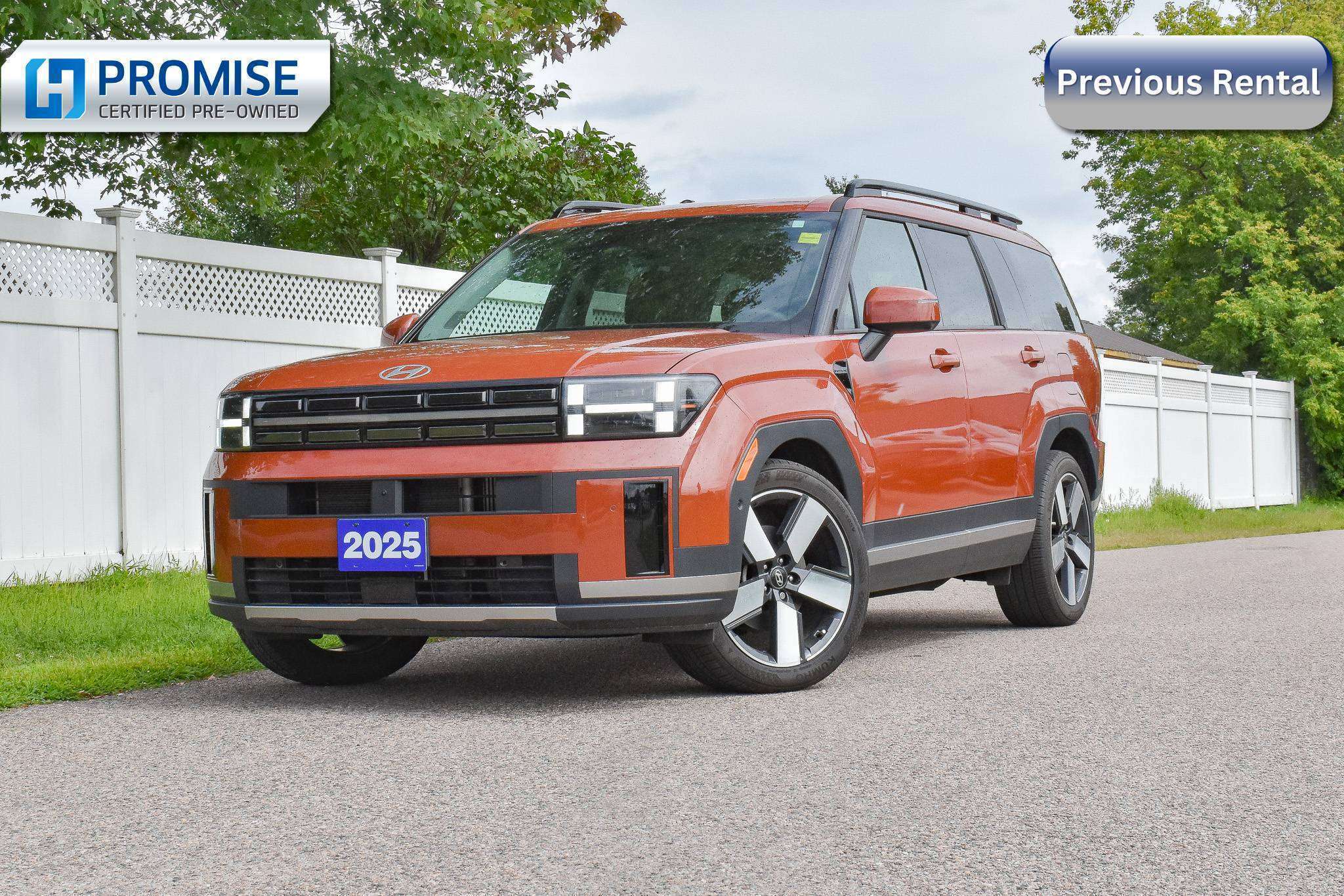 Orange 2025 Hyundai Santa Fe SUV / Crossover Automatic