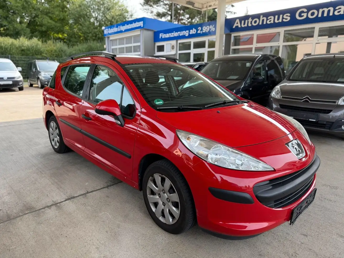 Peugeot 207 SW Filou*Klima*8-fach BR*tüv 01/2026* Rot - 1