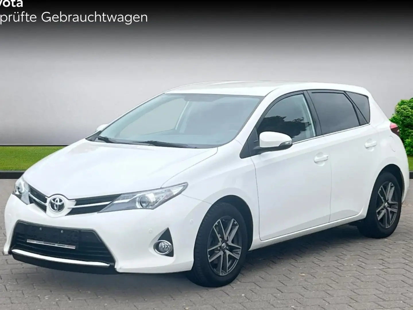 Toyota Auris Edition 1,6ltr. 6-Gang Business Paket EPH Klima SH Wit - 1