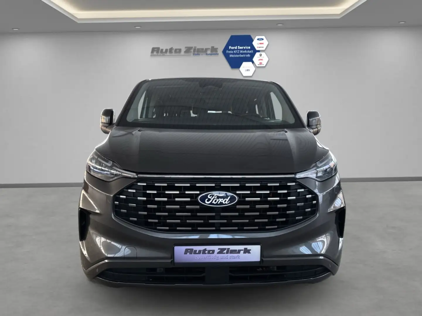 Ford Tourneo Custom 320 L1 Titanium Aut. 9-Sitzer NAVI LED RFK Gris - 2