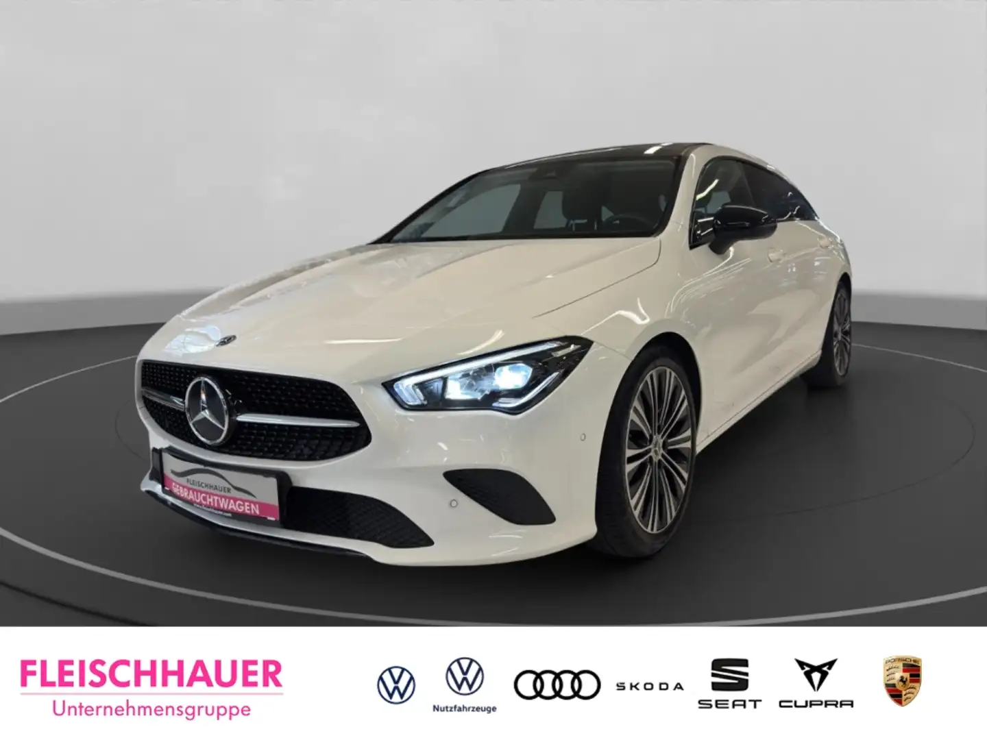 Mercedes-Benz CLA 200 Navi+LED+Pano+18''+Kamera+VC+Night Paket Weiß - 1