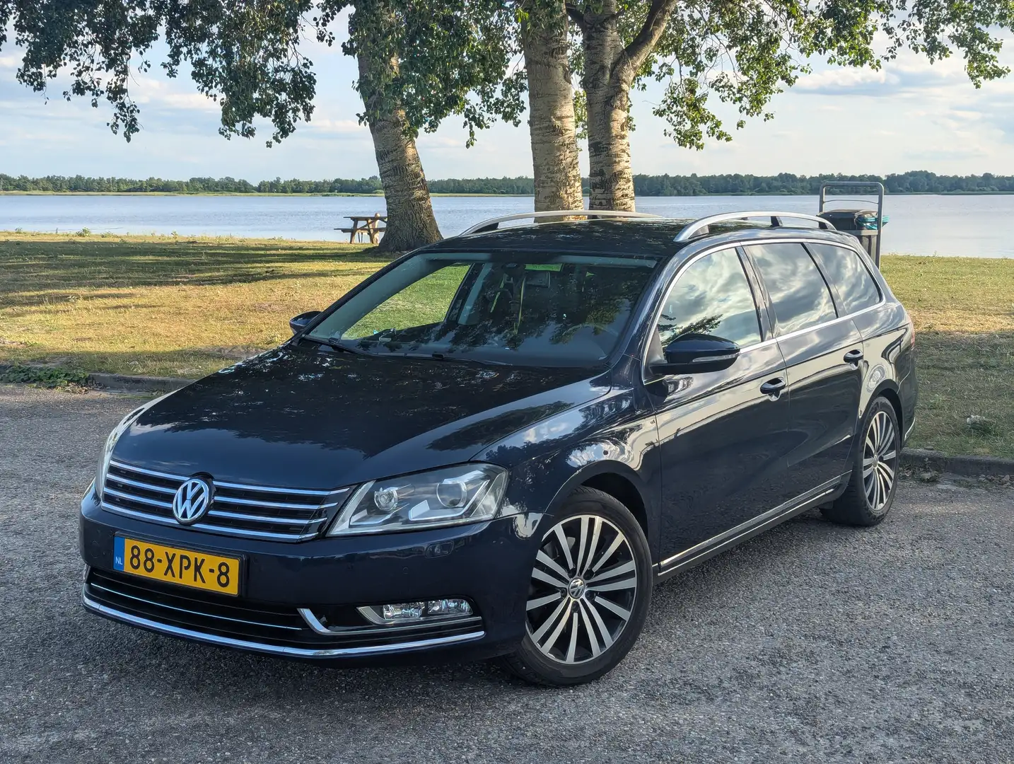 Volkswagen Passat B7 Variant 1.4 TSI High Exec 2012 Blauw Blauw - 1