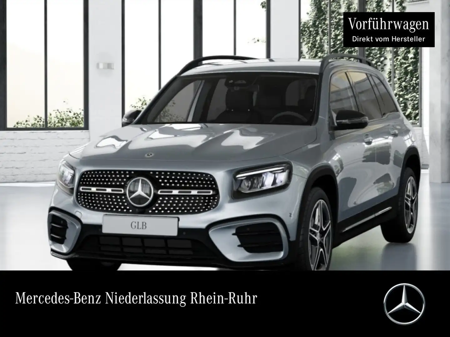 Mercedes-Benz GLB 200 AMG+NIGHT+LED+KAMERA+19"+TOTW+KEYLESS+7G Argento - 1
