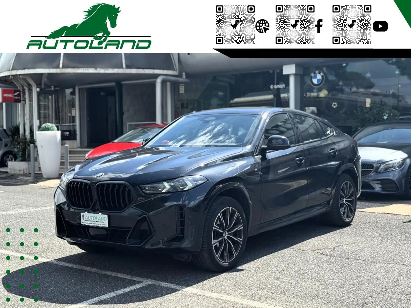 BMW X6 xDrive30d 48V Msport UNI PRO Noir - 1