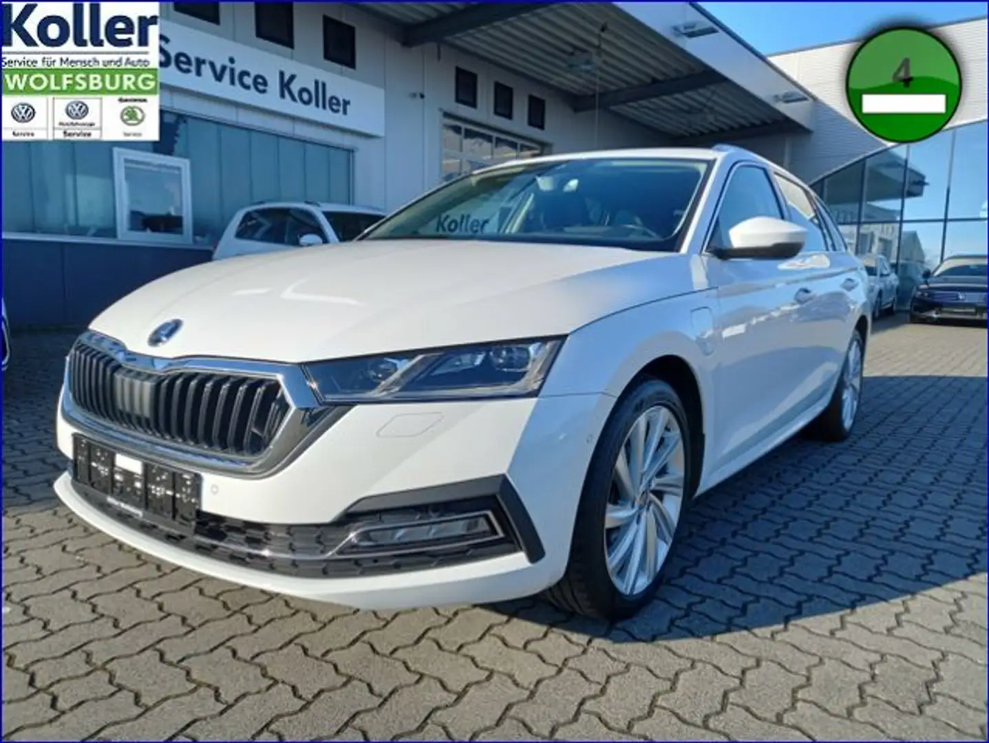 Skoda Octavia Combi 1.4 TSI iV Panorama Standheizung Blanc - 2