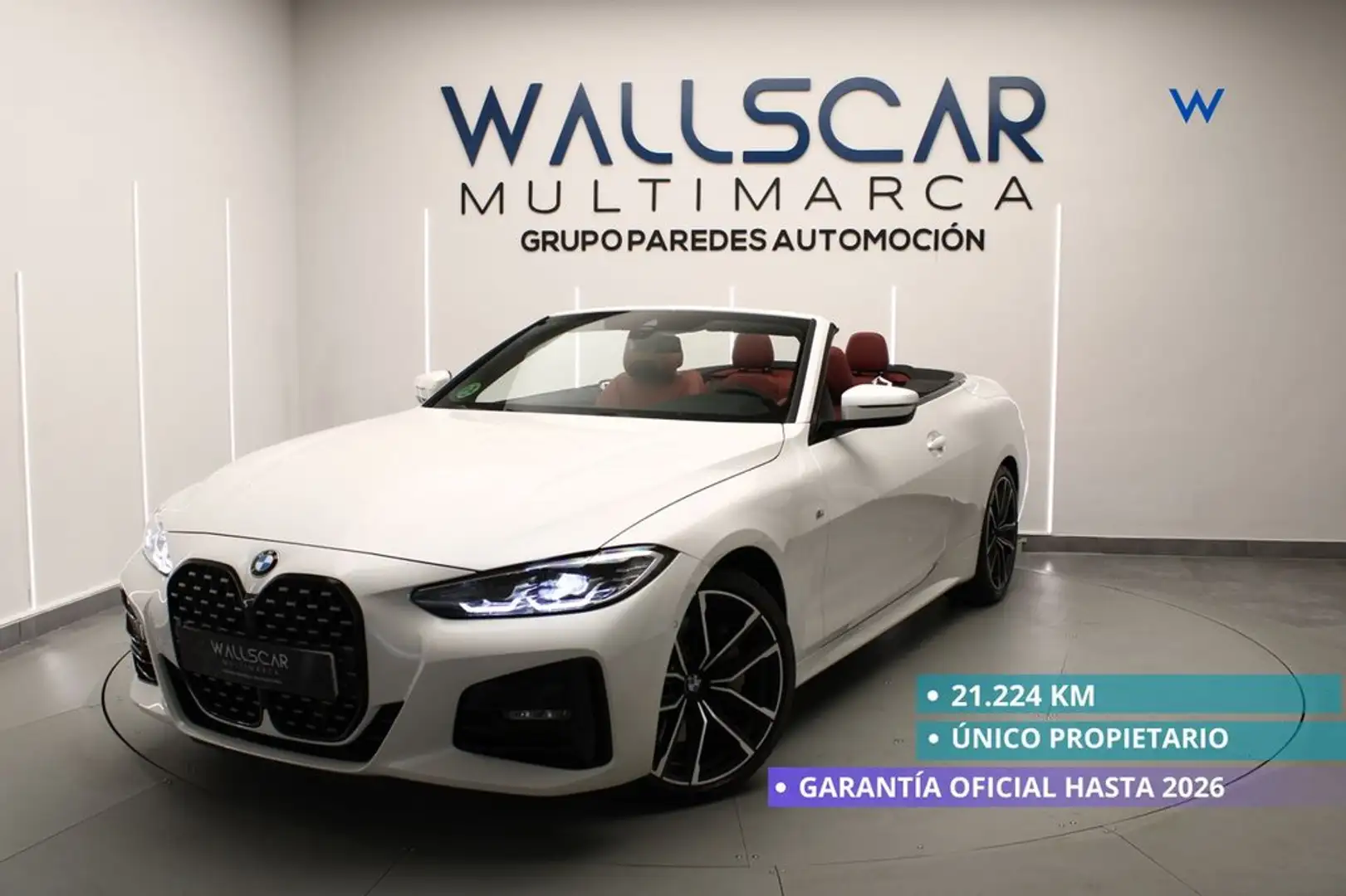 BMW 430 430i Auto. Cabrio Blanco - 1