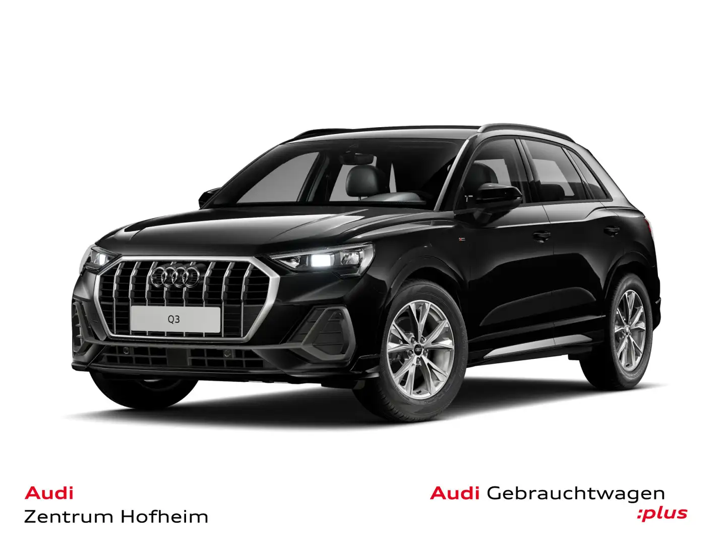 Audi Q3 35 TDI S line S tro*LED*Virtual*Navi+*Teilled Schwarz - 1