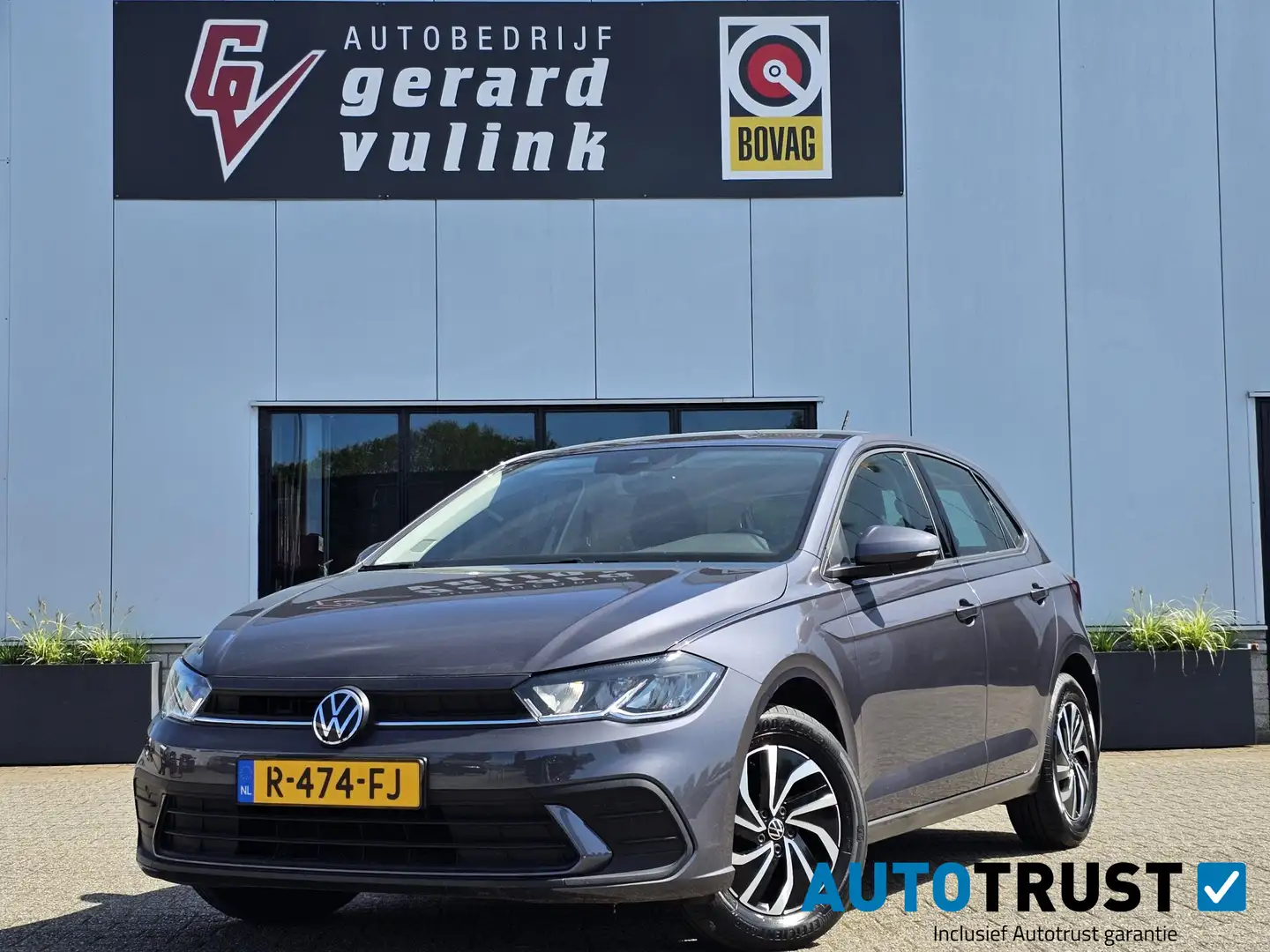 Volkswagen Polo 1.0 TSI Life ADAPTIVE CRUISE DAB CARPLAY Grijs - 1