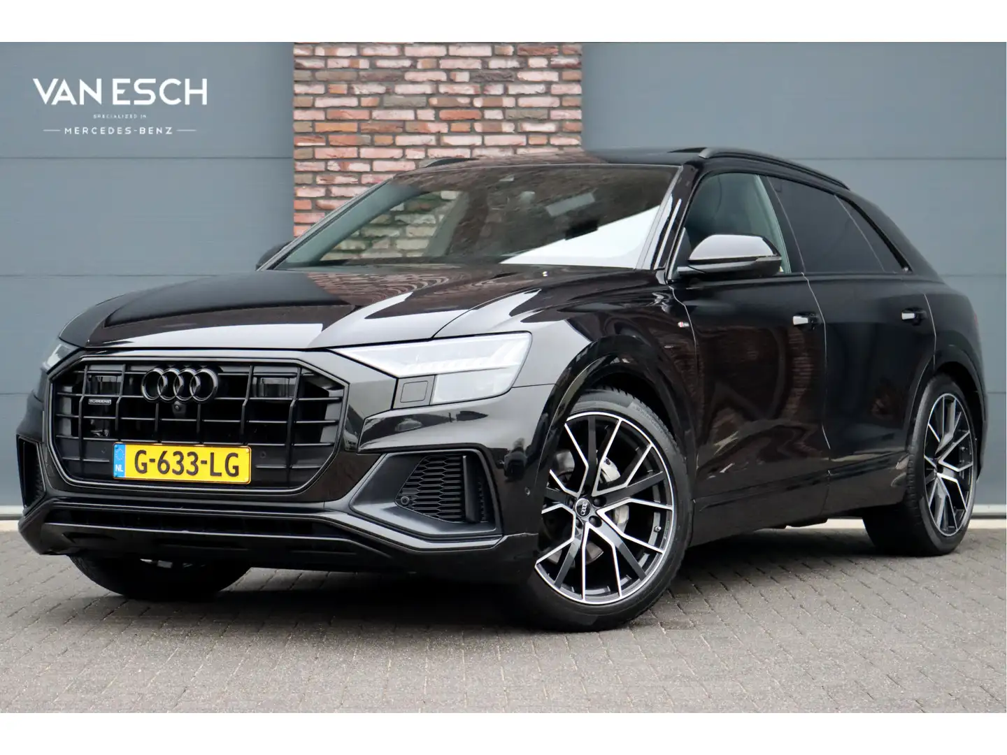 Audi Q8 50 TDI quattro S-Line | Luchtvering | S-Sportstoel Zwart - 1