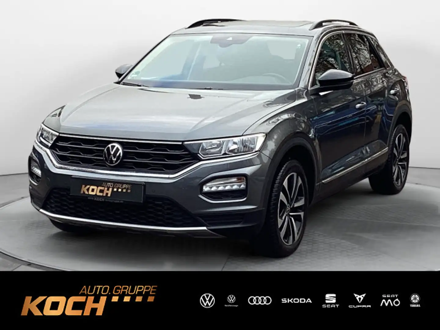 Volkswagen T-Roc 1.5TSI United Navi Pano Gris - 1