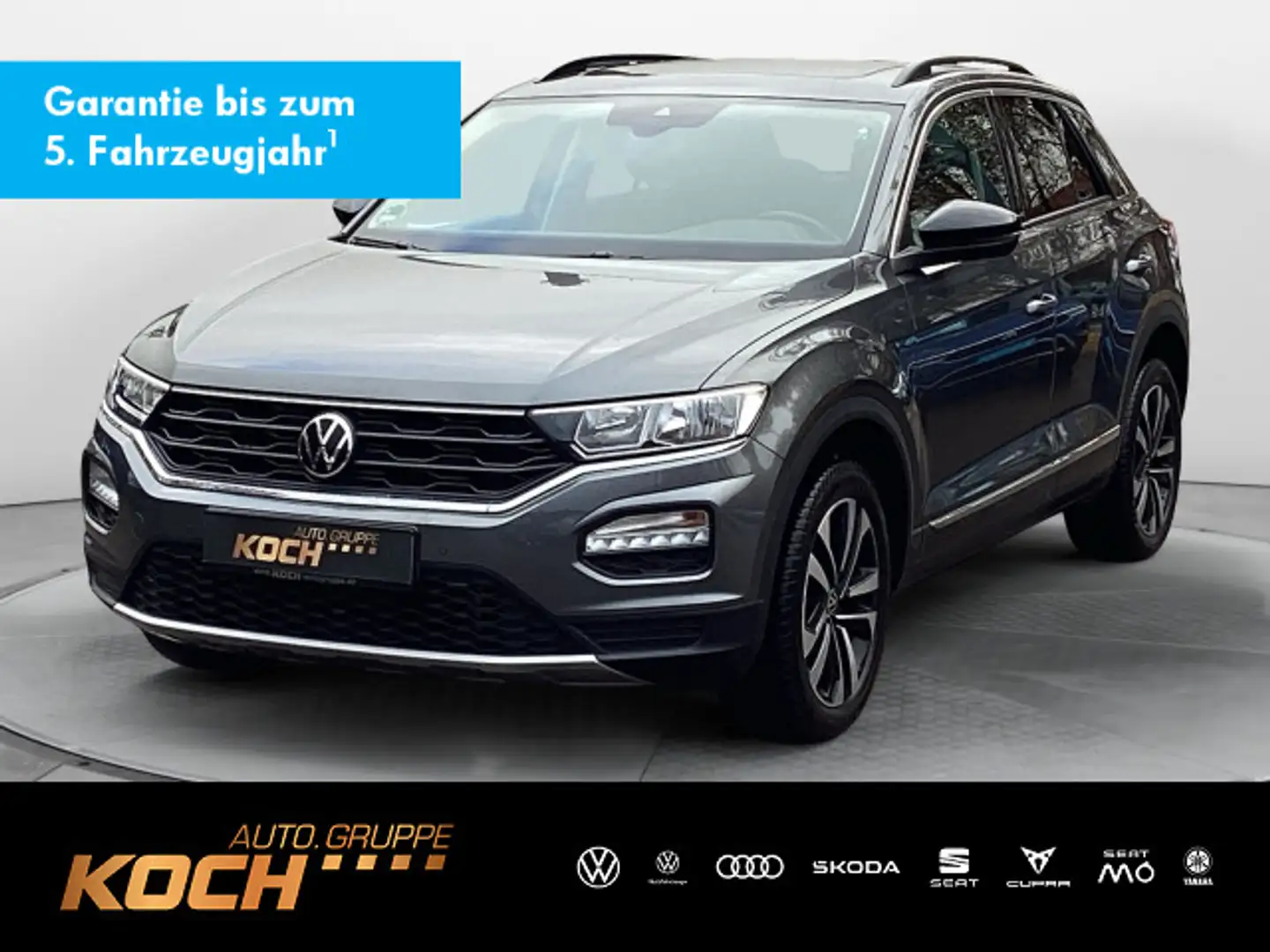 Volkswagen T-Roc 1.5TSI United Navi Pano Grau - 1