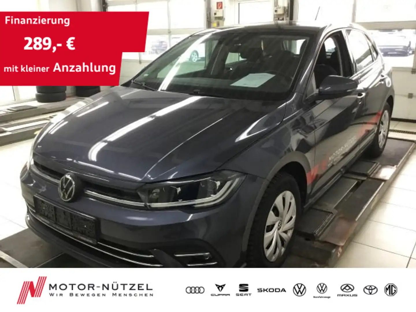 Volkswagen Polo 1.0TSI DSG STYLE MATRIX+NAV+APP+ACC+SHZ+PDC Grau - 1