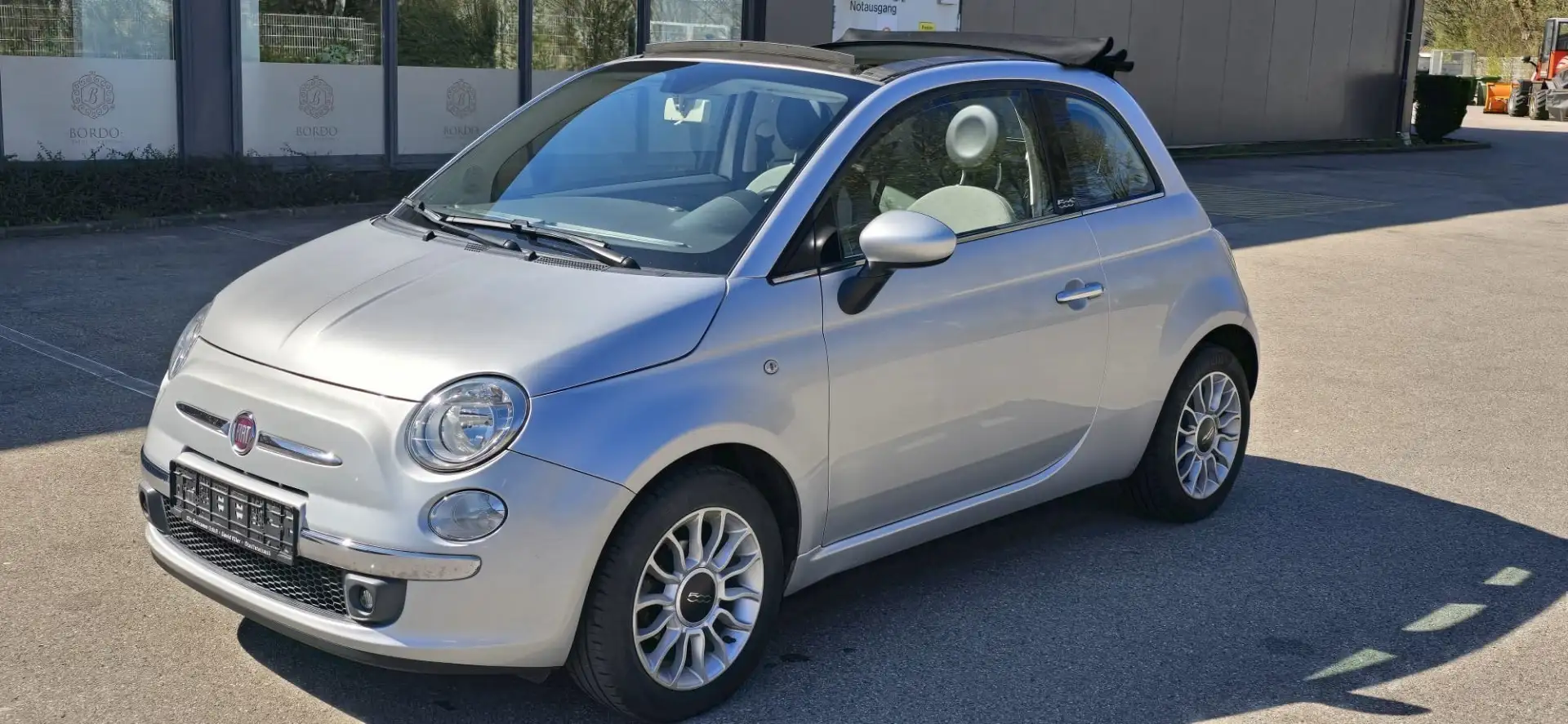 Fiat 500C 500 C 1.2 TÜV-NEU Zilver - 1