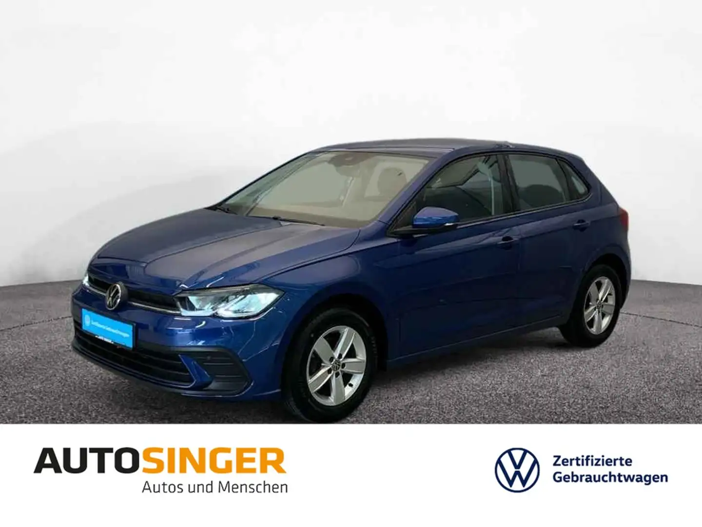 Volkswagen Polo Life 1.0 TSI *LED*DIGITAL*PDC*SHZ*ALU*TEL* Albastru - 1