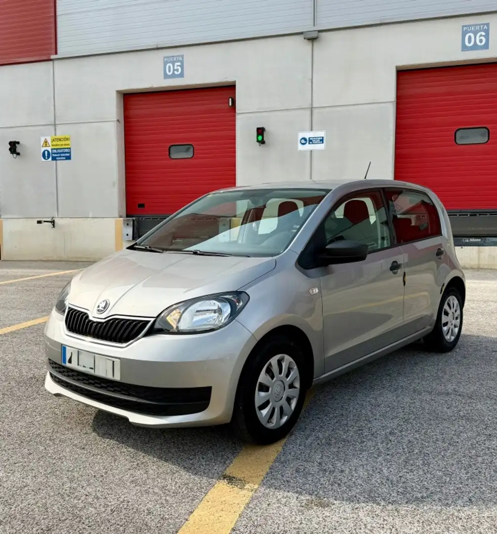 Skoda Citigo 1.0 MPI Active 44kW Срібний - 1