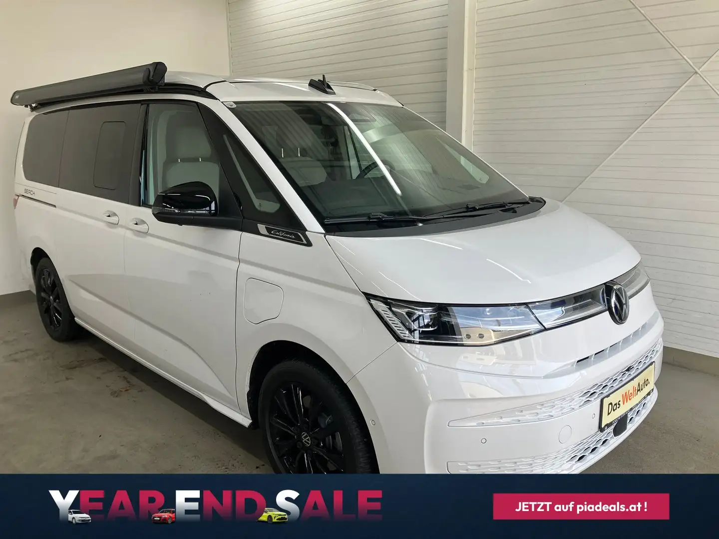 Volkswagen T6 California VW T6 California Beach eHybrid 180 kW 4M Weiß - 1