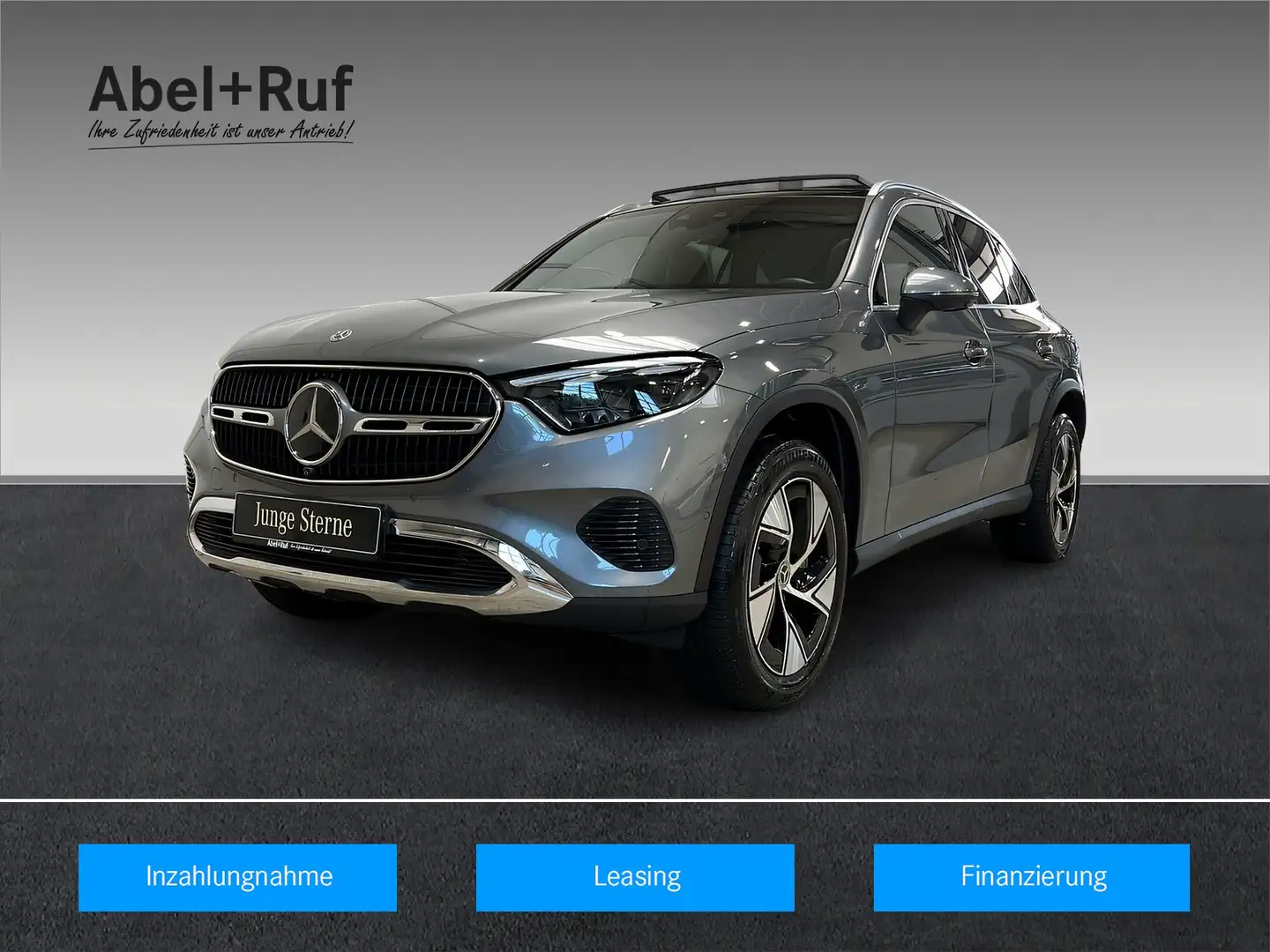 Mercedes-Benz GLC 300 e 4M AVANTGARDE+DIGITAL+DIST+Burm+AHK+360 Grau - 1