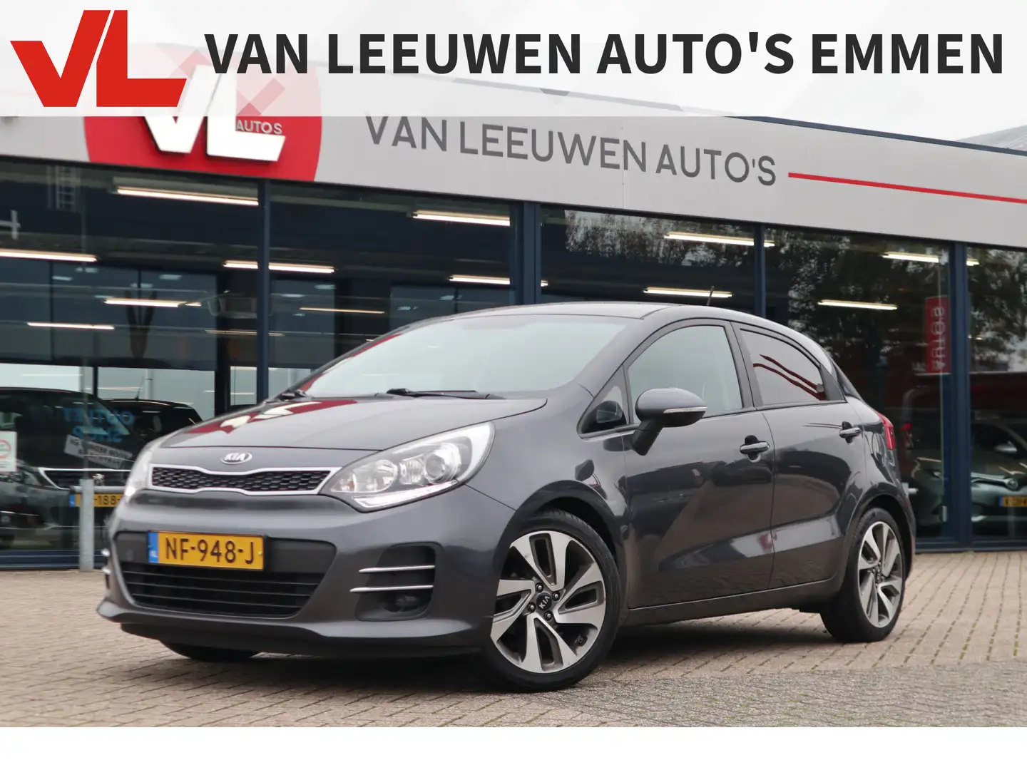 Kia Rio 1.2 CVVT ExecutiveLine | APK 21-03-2026 | Navi | P Grijs - 1