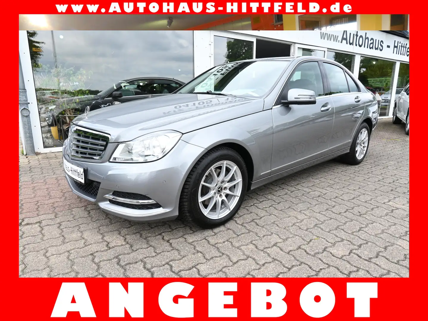 Mercedes-Benz C 180 CGI BE *Elegance* Aut Klimaaut Navi Alu Zilver - 1
