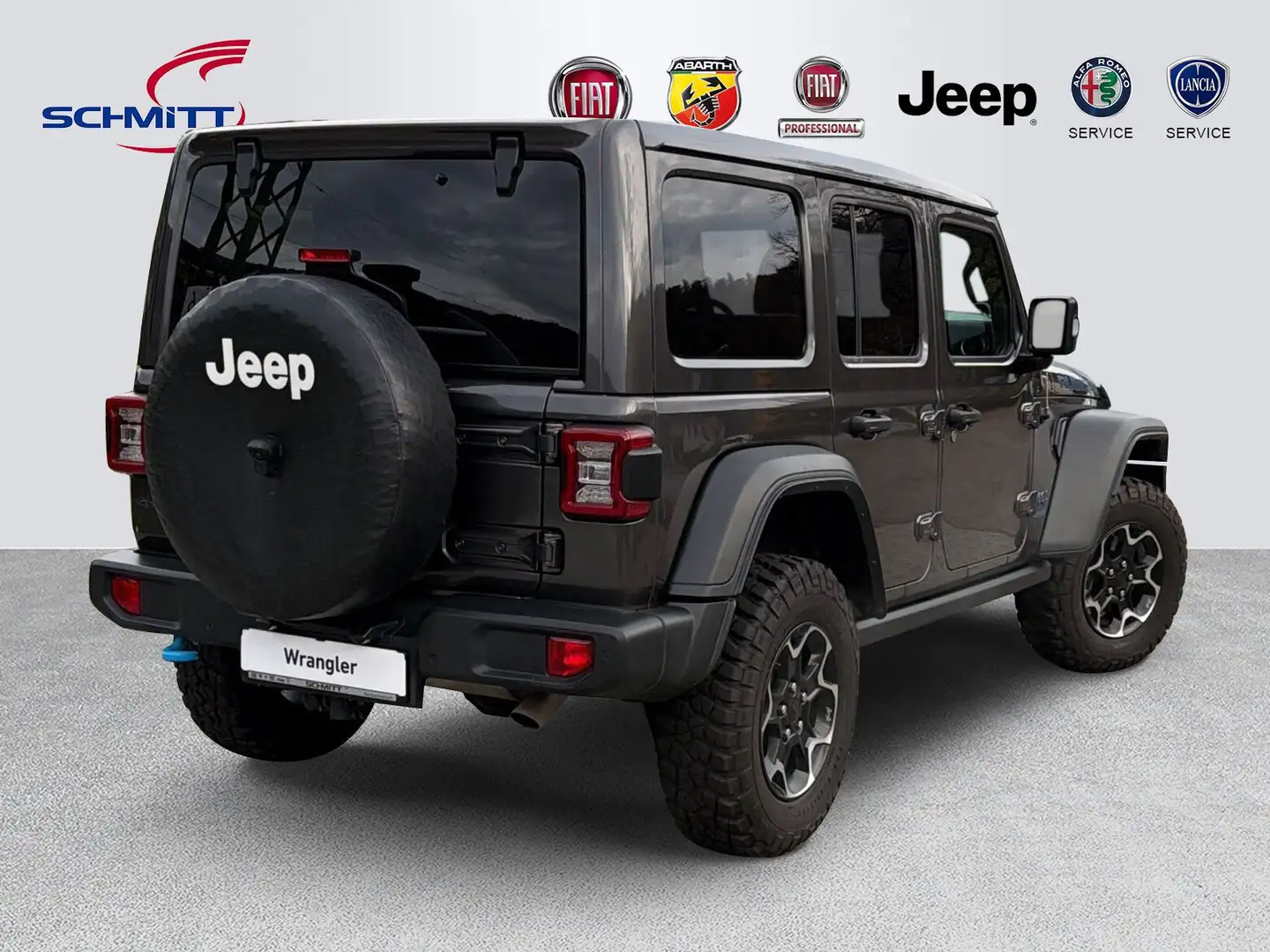 Jeep Wrangler Plug-In Hybrid Rubicon 4xe Noir - 2