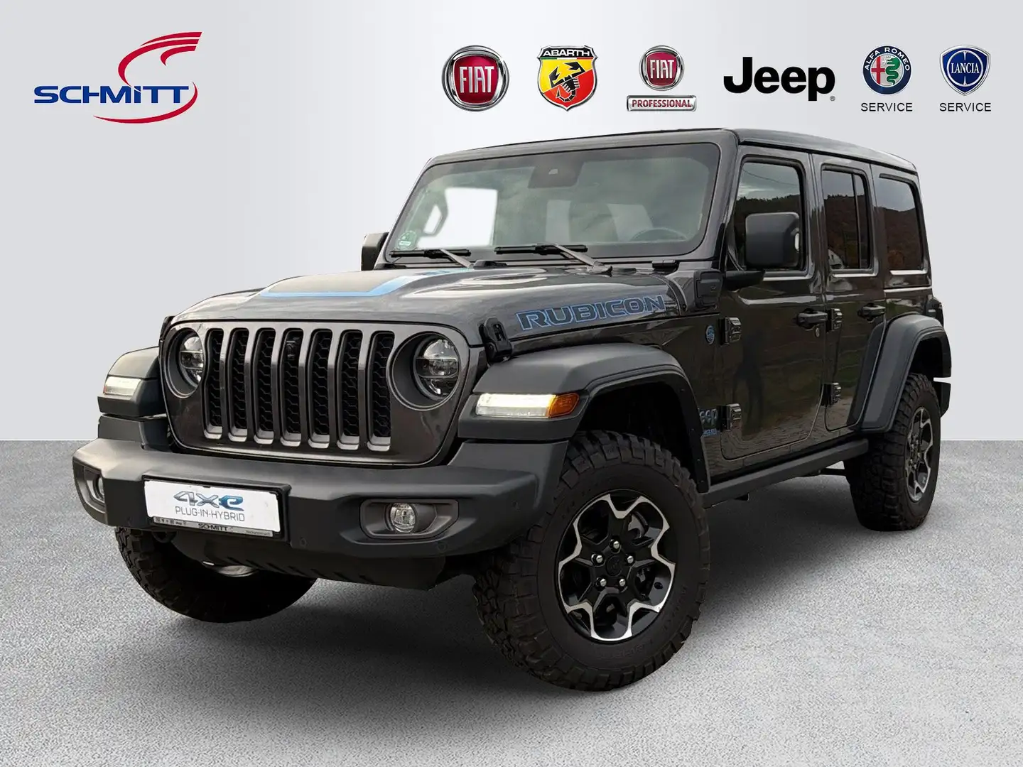 Jeep Wrangler Plug-In Hybrid Rubicon 4xe Noir - 1