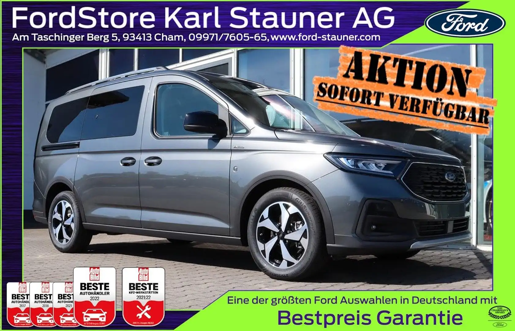 Ford Tourneo Connect Grand Tourneo Connect Active L2 4x4 4,99%FIN AHK Grau - 1