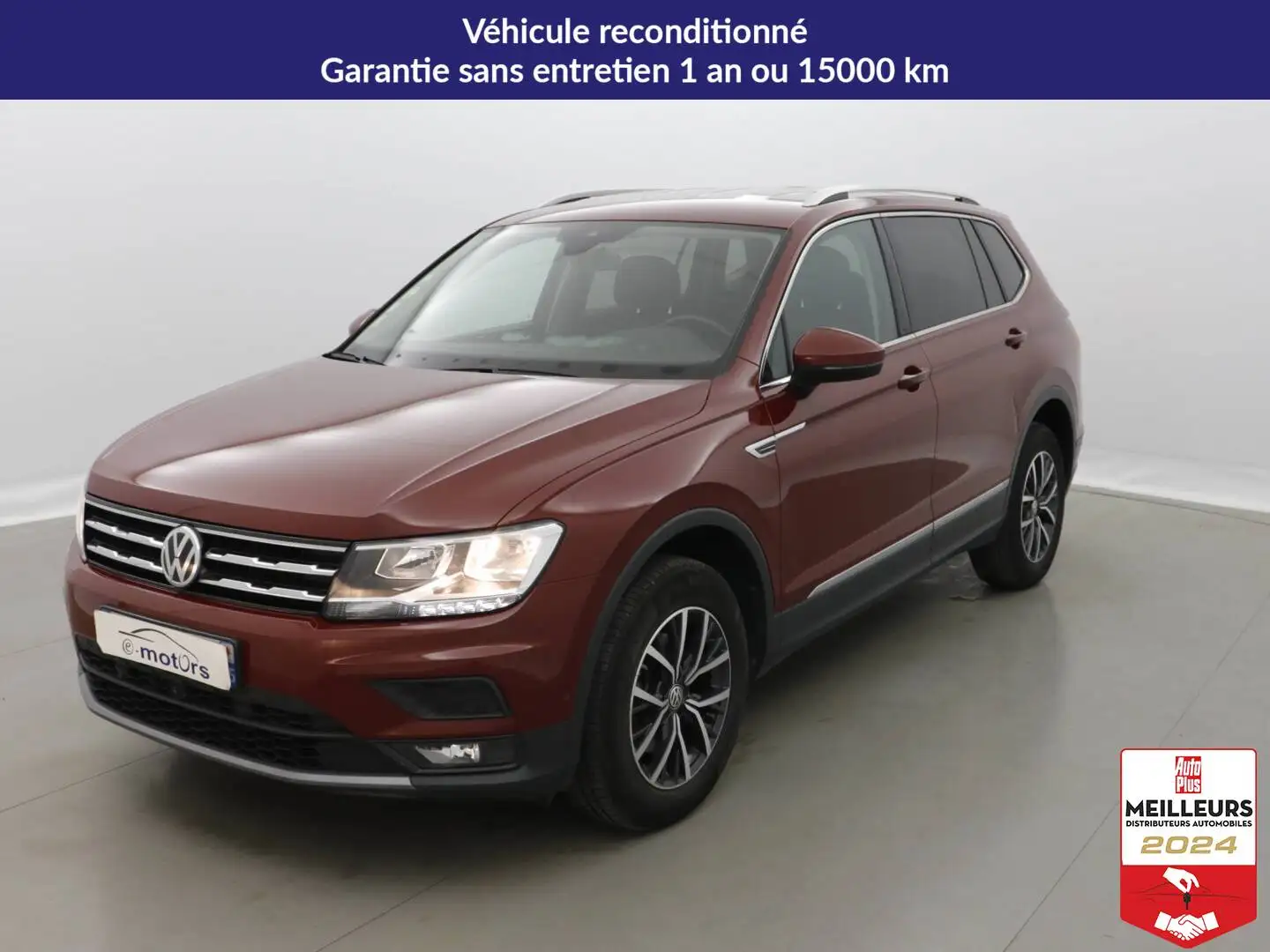 Volkswagen Tiguan Allspace 2.0 TDI 150 DSG7 Confortline +GPSPro +Caméra360 Rouge - 1