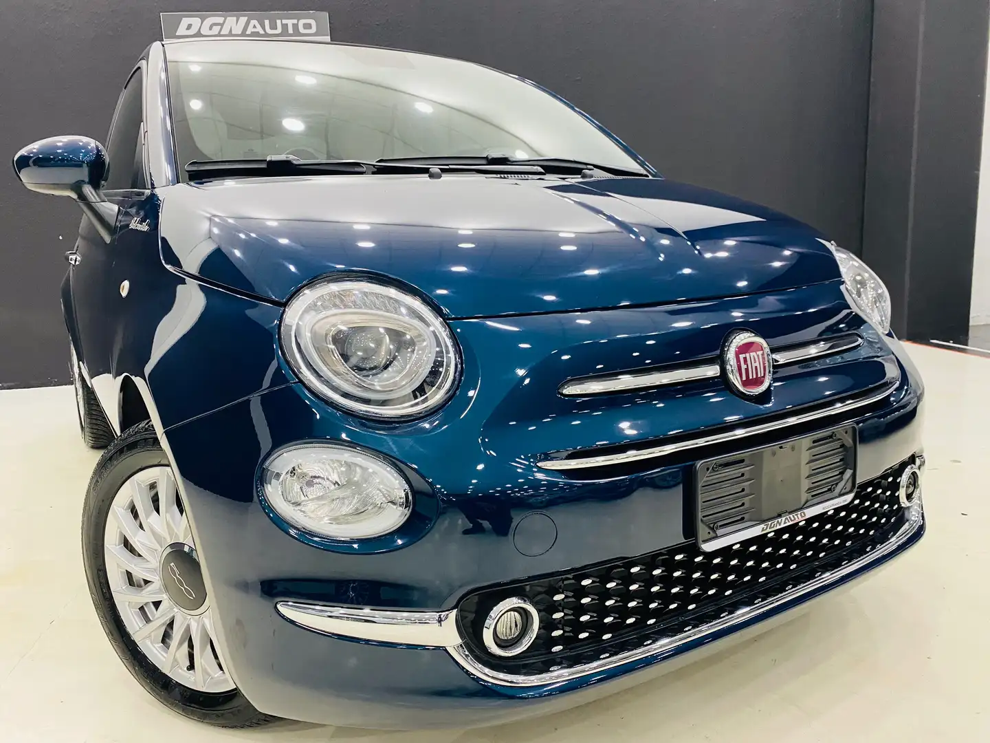 Fiat 500 500 1.0 hybrid Dolcevita 70cv Navy CarPlay Bleu - 1