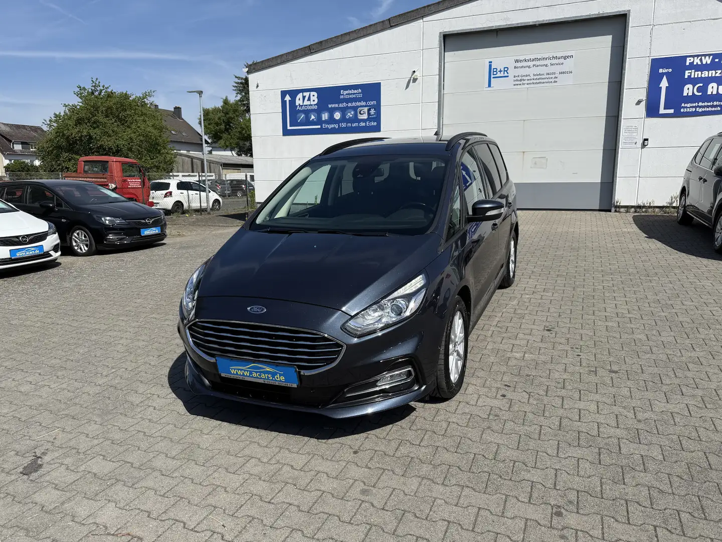 Ford Galaxy Trend 2,0 TDCI Aut Navi Kamera PDC Temp SHA TWA Al Blauw - 1