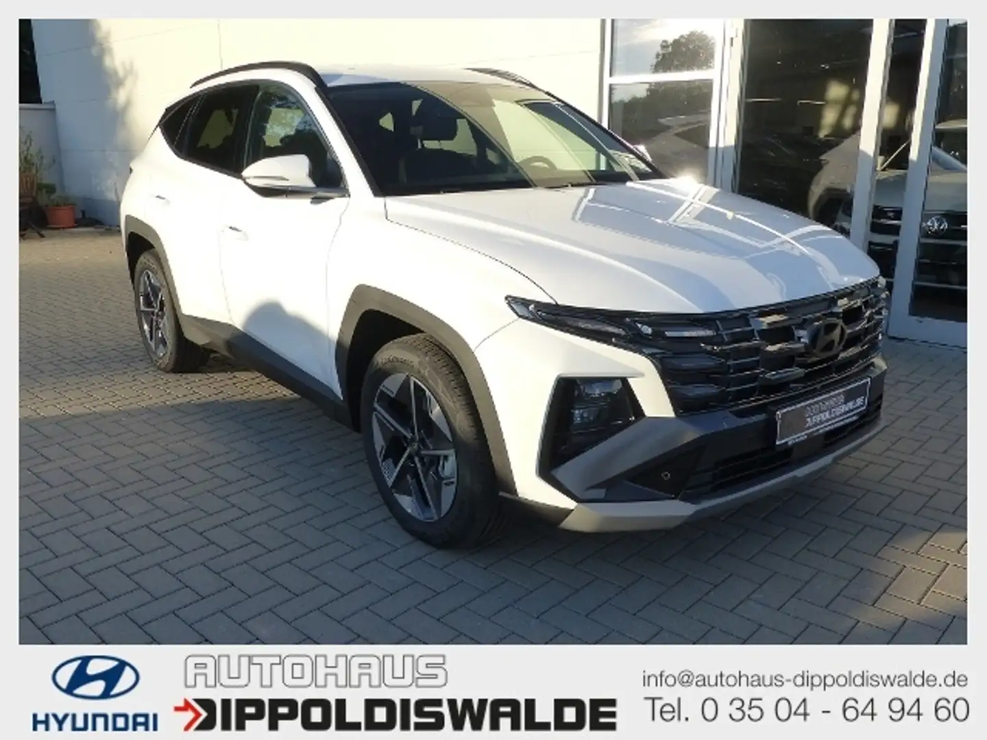 Hyundai TUCSON 1.6 CRDi 48V 7-DCT 4WD Trend Bianco - 1