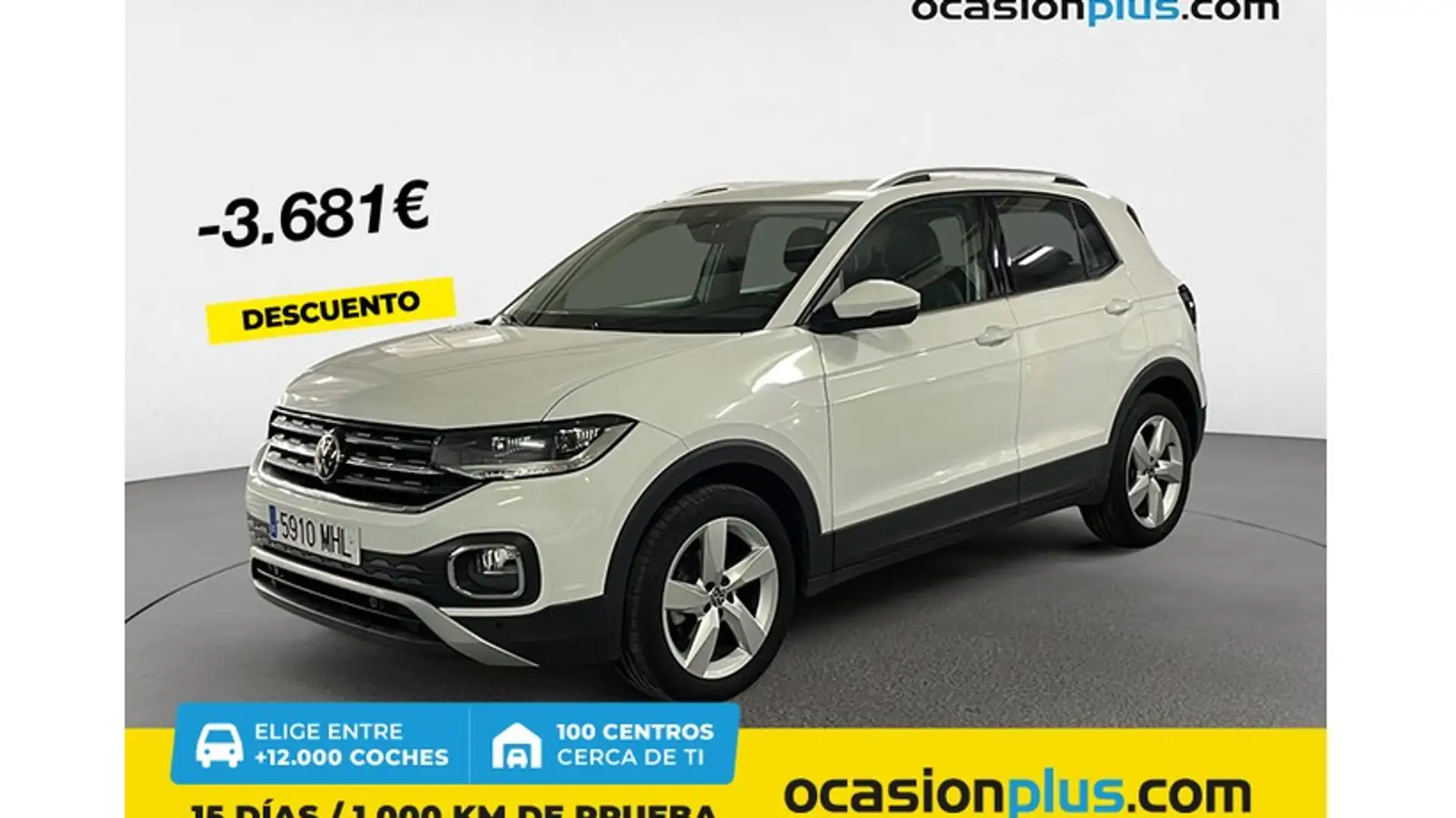 Volkswagen T-Cross 1.0 TSI Sport DSG7 81kW Blanc - 1