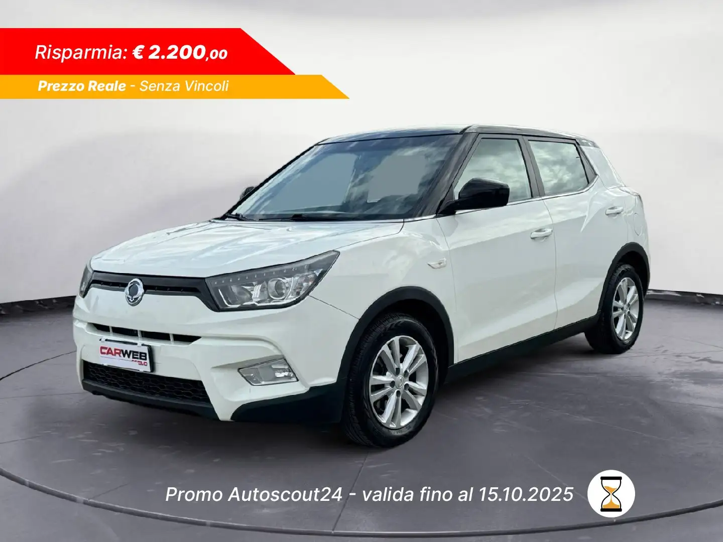 SsangYong Tivoli Tivoli 1.6d Go 2wd Blanc - 1