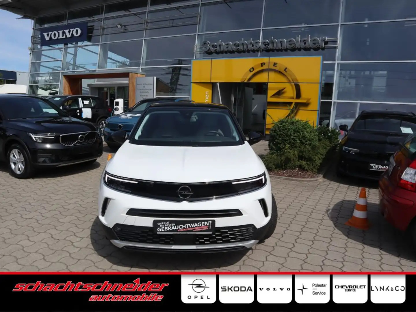 Opel Mokka-E Elegance+Kamera+Sitzheiz+Allwetter+ Blanc - 1