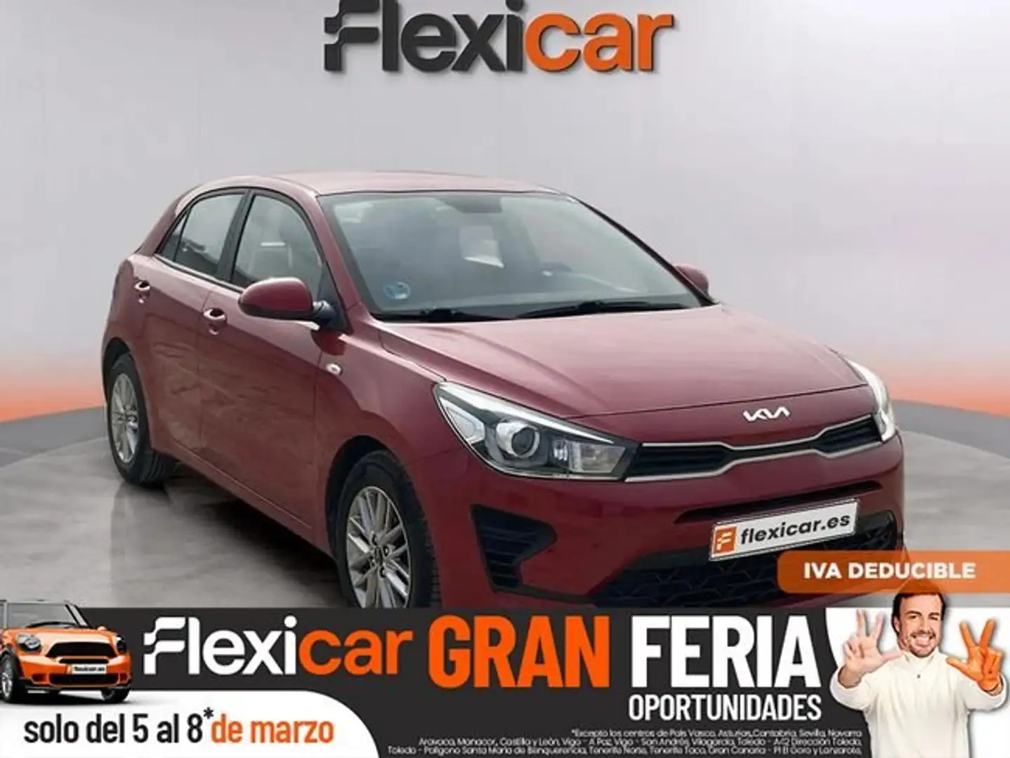Kia Rio 1.2 DPi Concept 84 Rojo - 2