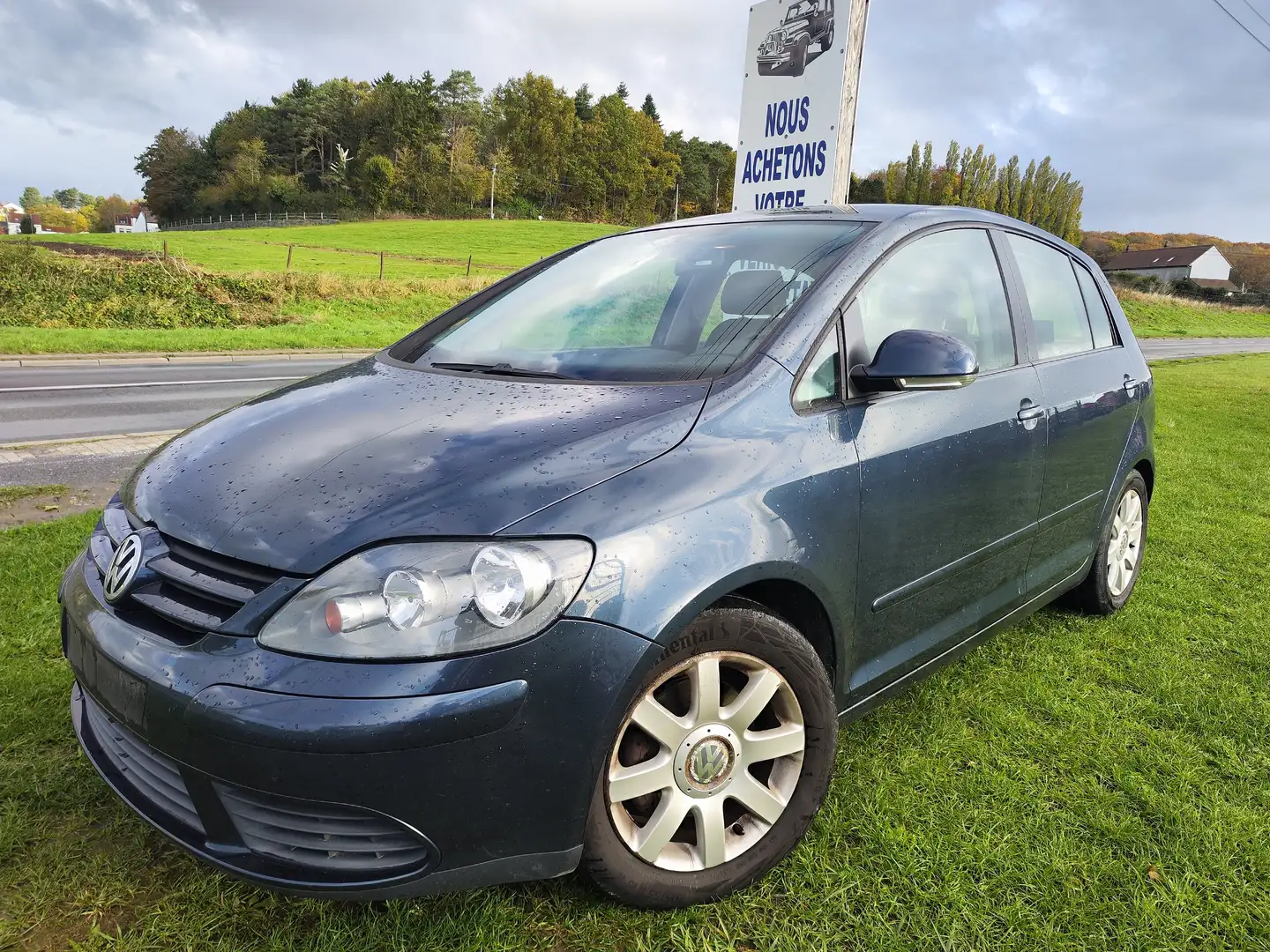 Volkswagen Golf Plus 1.9 TDi Sportline Blauw - 1