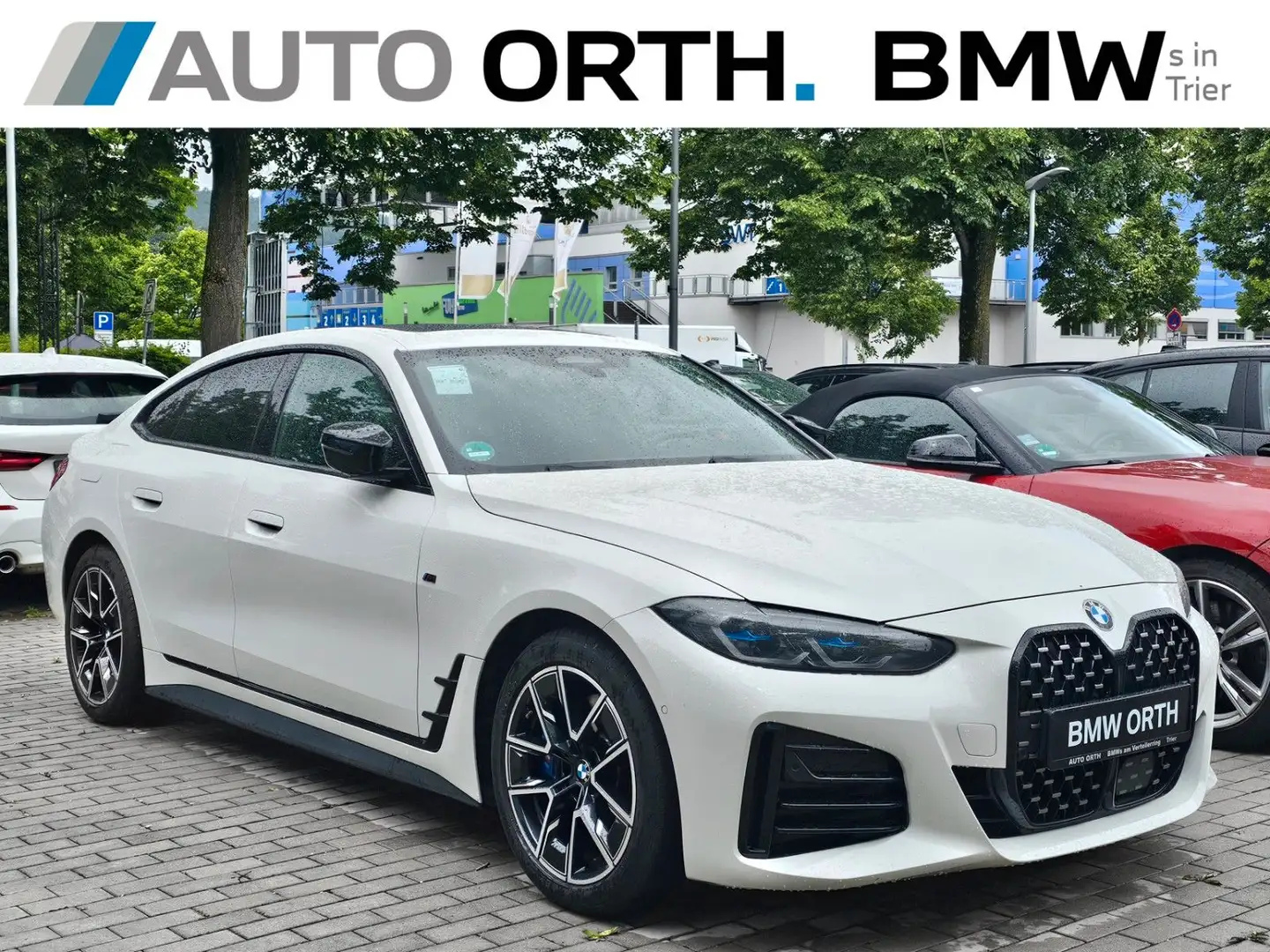 BMW 440 M440i xDrive Gran Coupé LEDER GLAS-SD HUD ACC Blanc - 2