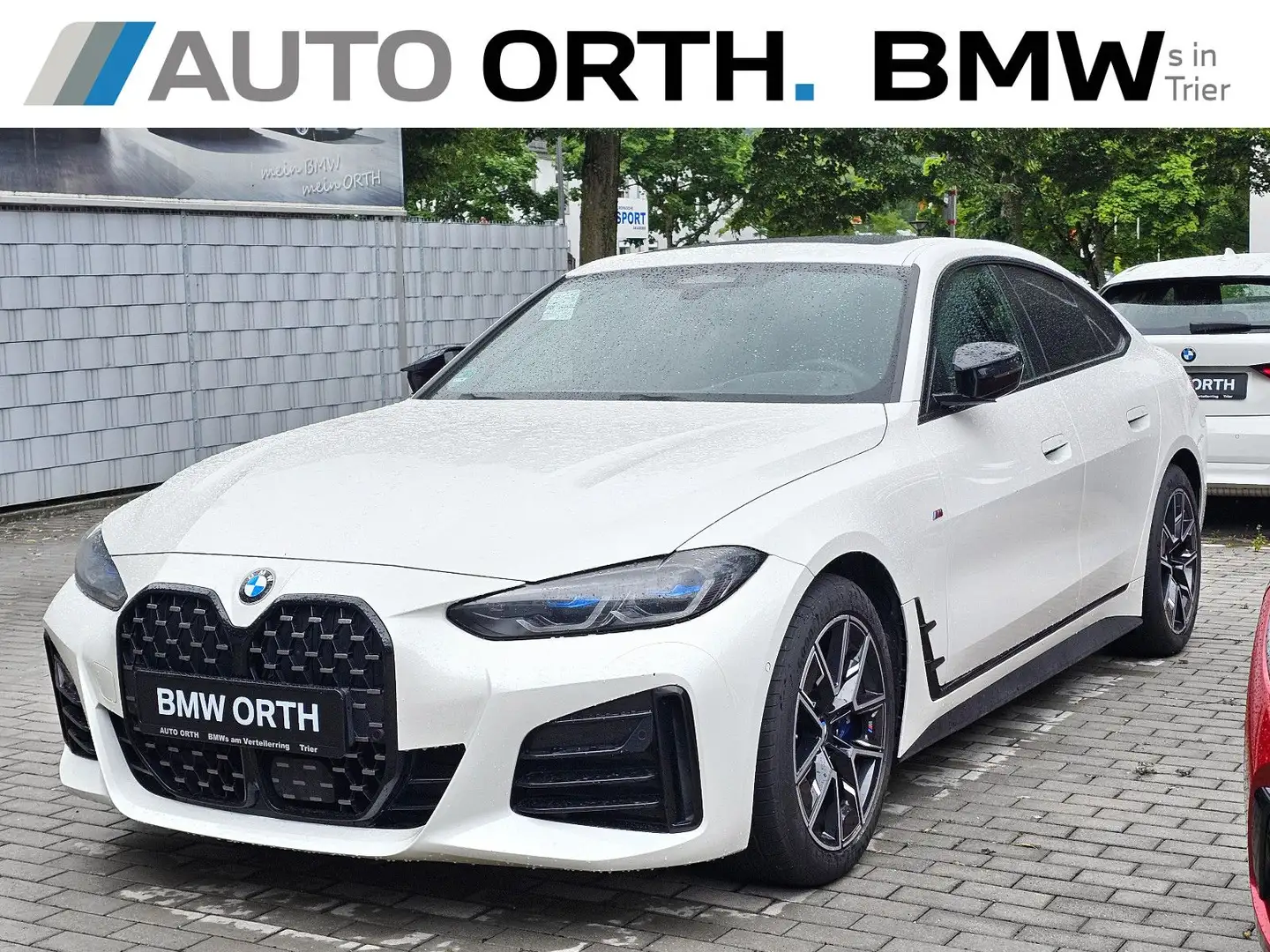 BMW 440 M440i xDrive Gran Coupé LEDER GLAS-SD HUD ACC Blanc - 1