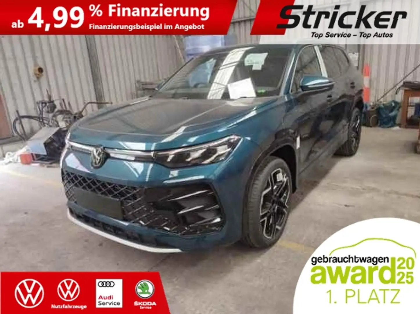 Volkswagen Tayron R-Line 1.5TSI e-hybrid Rechtslenker 399,-ohne Anz Bleu - 2