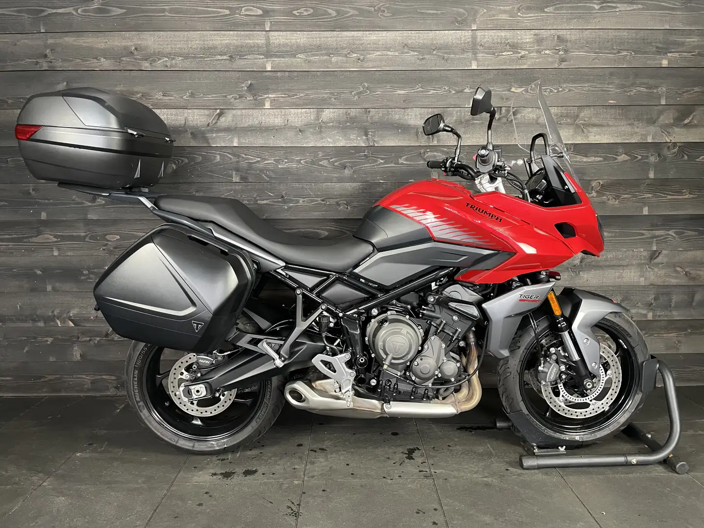 Triumph Tiger Sport 660 CARNIVAL Rood - 1