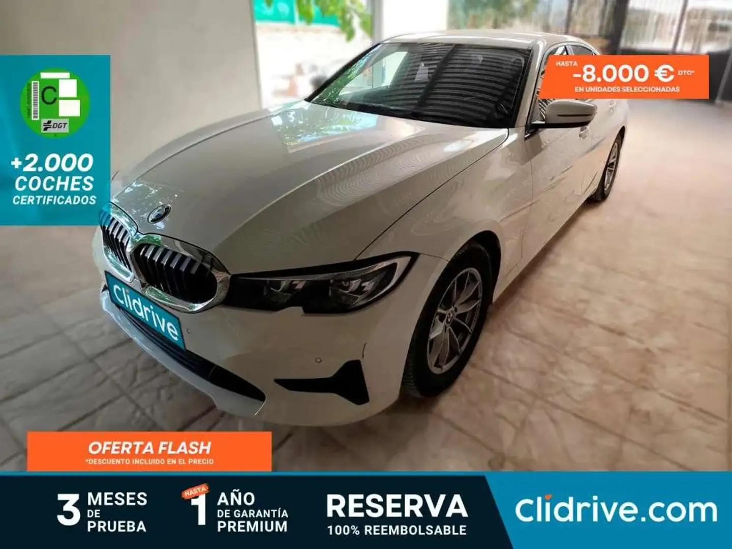 BMW 320 320d Aut. Blanco - 1