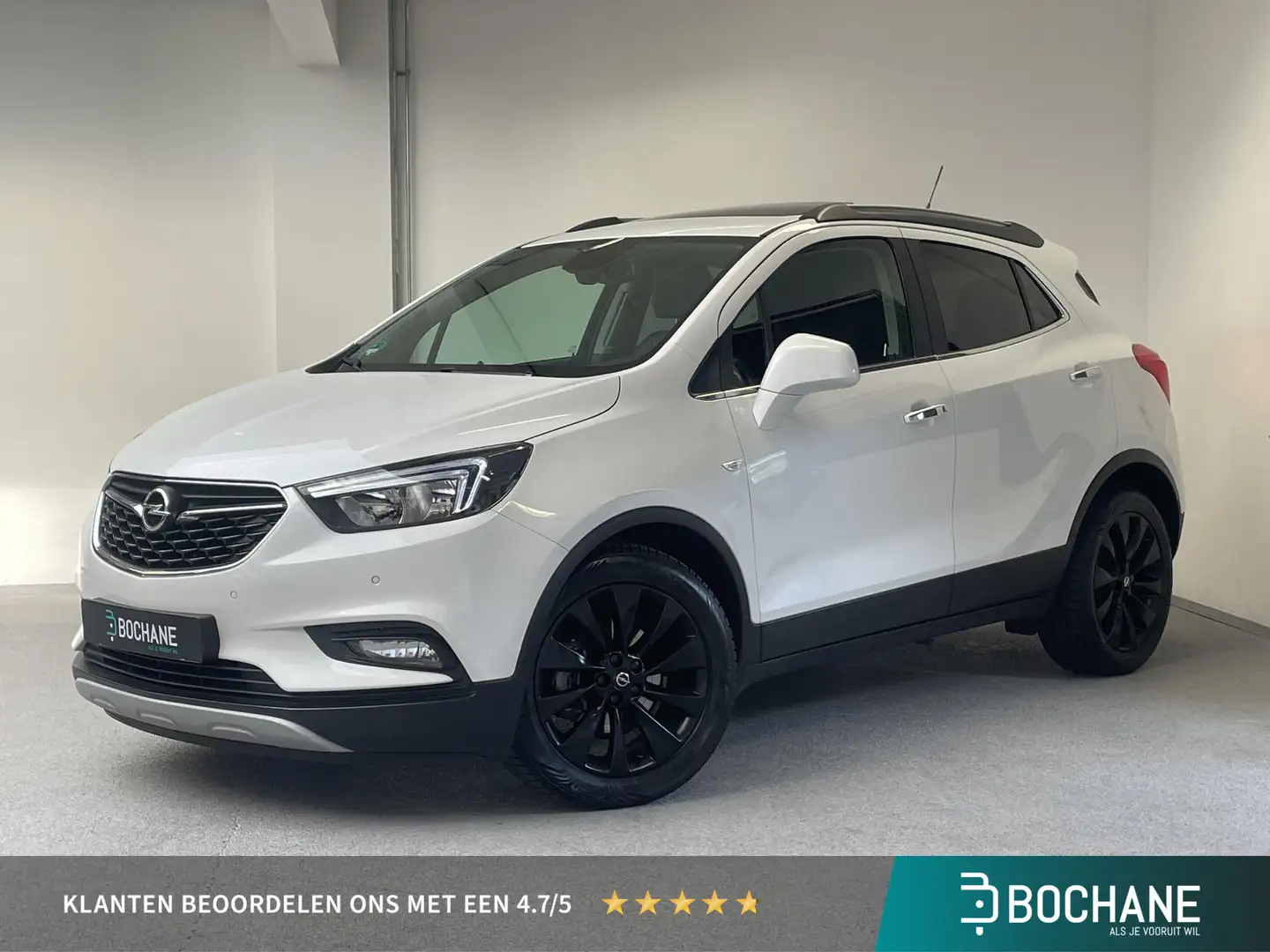 Opel Mokka X 1.4 Turbo 140 Innovation | TREKHAAK | PANO | LEDER Blanc - 1