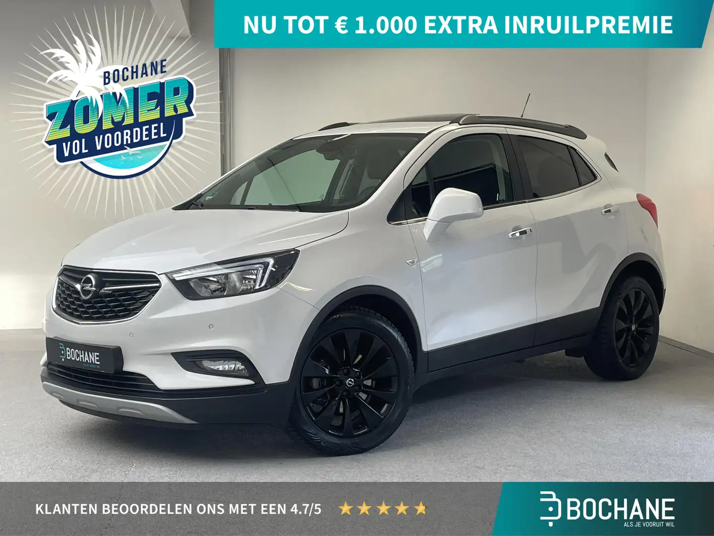 Opel Mokka X 1.4 Turbo 140 Innovation | TREKHAAK | PANO | LEDER Blanco - 1