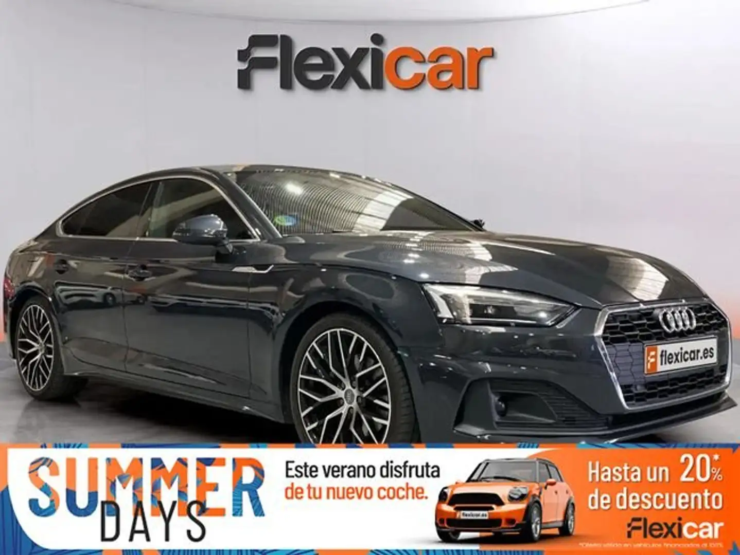 Audi A5 35+TDI+120kW+%28163CV%29+S+tronic+Sportback Gris - 1