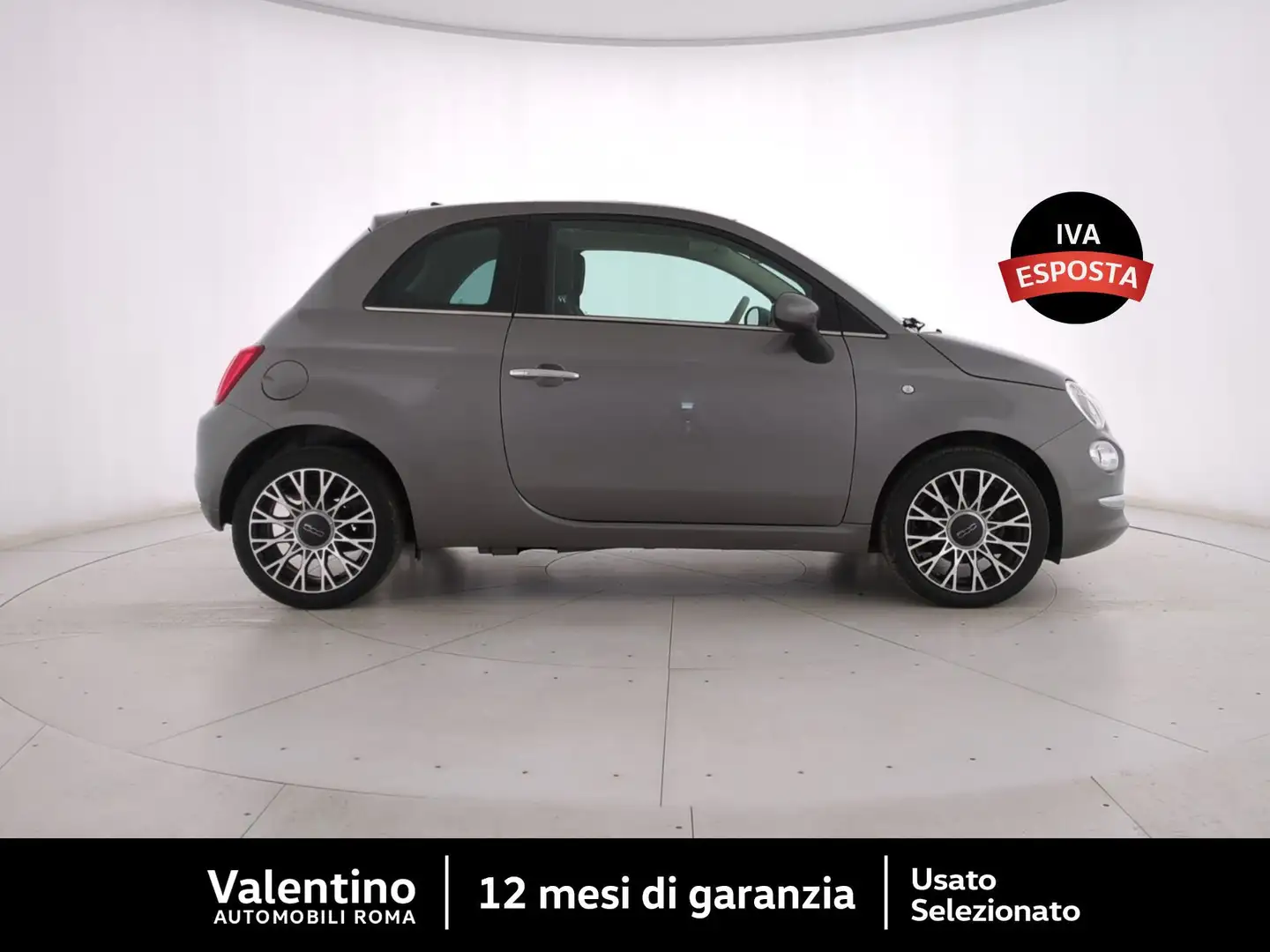 Fiat 500 1.0 Hybrid Lounge Grigio - 2