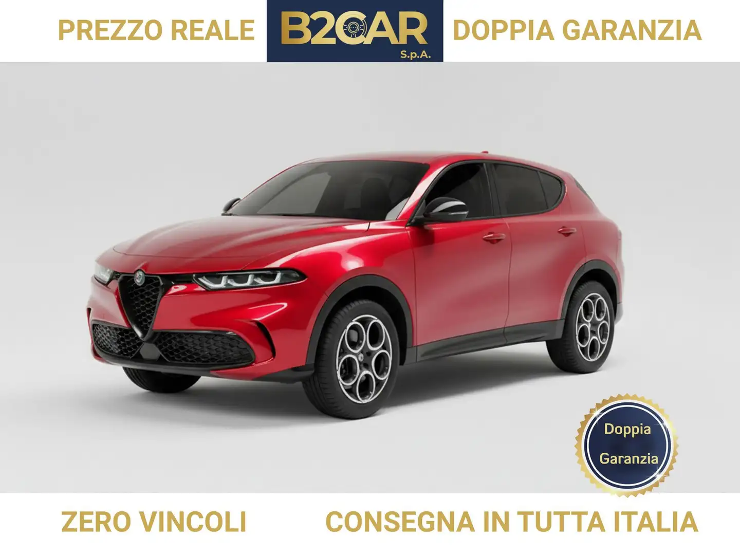 Alfa Romeo Tonale Tonale 1.5 160 CV MHEV TCT7 Tributo Italiano Rouge - 1