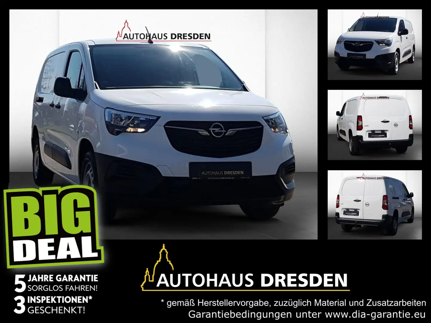 Opel Combo E Cargo 1.2 T. *KLIMA*AHK*PDC* Alb - 1