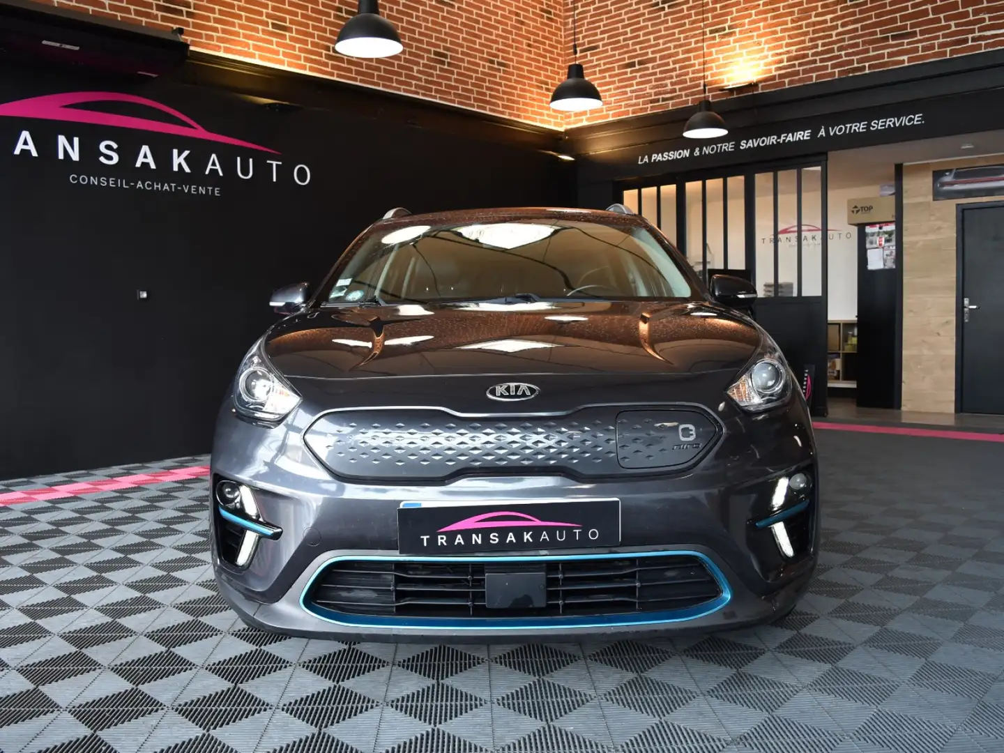 Kia e-Niro e-Niro Electrique 204 ch e-Active Gris - 2