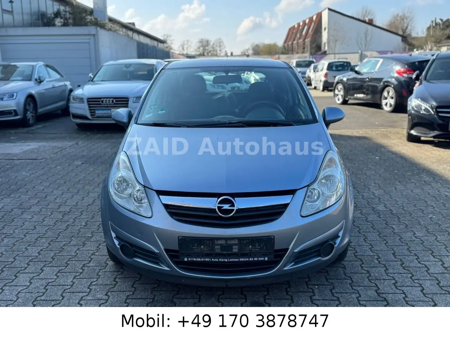 Opel Corsa D Edition 1,2L*2 HAND*KLIMA* Zilver - 2