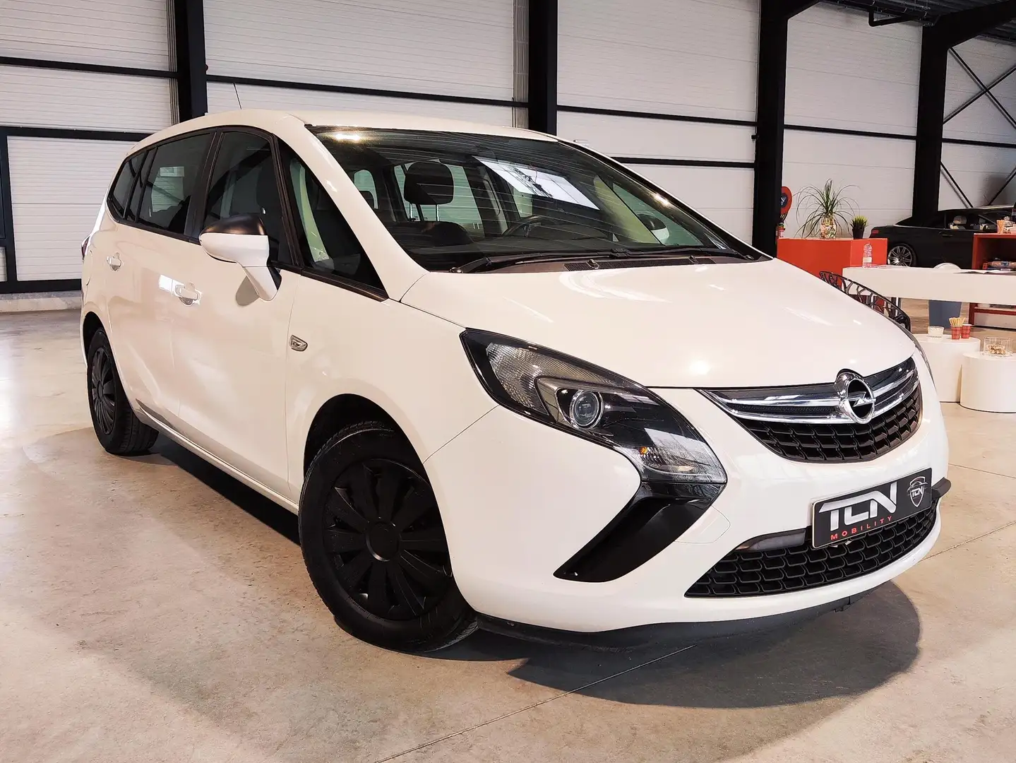 Opel Zafira Tourer ✅ Zafira 1.6 CDTi - 7 places - 207.000km Weiß - 2